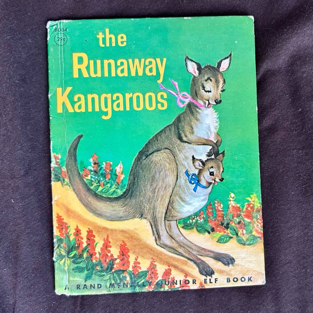 The Runaway Kangaroos - Rand McNally Junior Elf Book